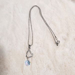 Necklace - Heart on heart